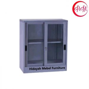 Lemari Arsip PIntu Sliding Kaca VIP HM V 601 Bandung