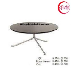 Meja Cafe / Bar Ind HM XR (Black Stained Oak) Bandung